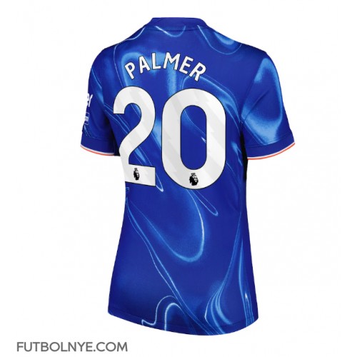 Camiseta Chelsea Cole Palmer #20 Primera Equipación para mujer 2024-25 manga corta